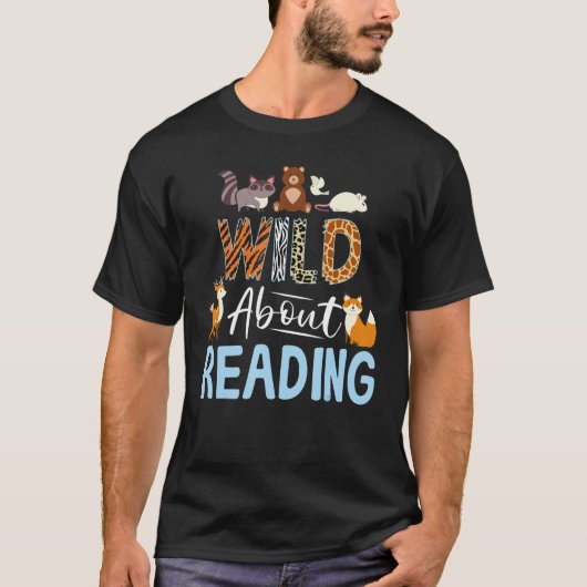 ワイルド読なデザイン集 Tシャツ (正面)
