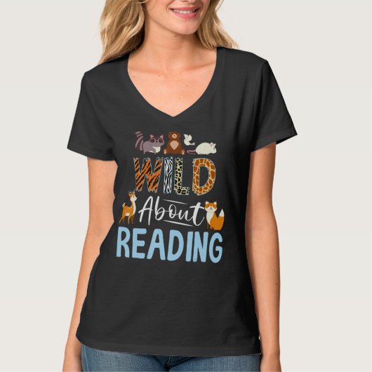 ワイルド読なデザイン集 Tシャツ (正面)