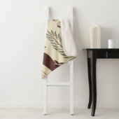 ワイルド調和 – ラグジュアリーアニマル&ボタニカル シェルパブランケット (インサイチュ)