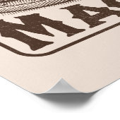 ワイルド酵母魔法ソース生地パンベーキング愛好家 ポスター (角)