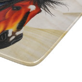 ワイルド・アット・ハート – 元気いっぱいの西部のピント・ポニー カッティングボード (角)