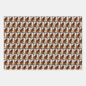 ワイルド・アット・ハート – 元気いっぱいの西部のピント・ポニー ラッピングペーパーシート (正面)