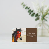 ワイルド・アット・ハート – 元気いっぱいの西部のピント・ポニー 名刺 (スタンド正面)