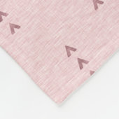 ワイルド・アンド・フリー・ホース・ベビーブランケット フリースブランケット (角)