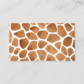 ワイルド・イン・ラブ | ジャングル・ブライダルシャワー エンクロージャーカード (裏面)