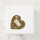 ワイルド&エキゾチックなヒョウ柄ありがとう フェイバータグ (インサイチュ)