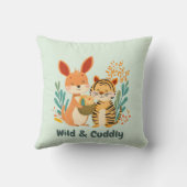 ワイルド&カドリーバニー&タイガー | キッズルームデコール クッション (裏面)