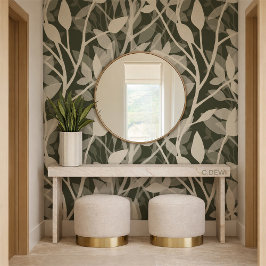 ワイルド ガーデン ミスト ボタニカル ディープ フォリアージ レイヤーズ 壁紙