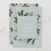 ワイルド&グリーンメニューボード メニュー (正面/裏面)