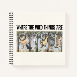 ワイルド・シングスとマックスが木から揺れる ノートブック