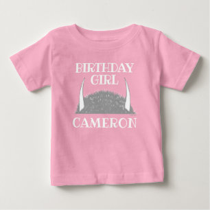 ワイルド・シングス バースデー・ガール ベビーTシャツ