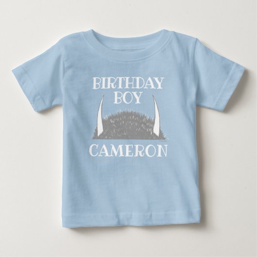 ワイルド・シングス バースデー・ボーイ ベビーTシャツ (正面)