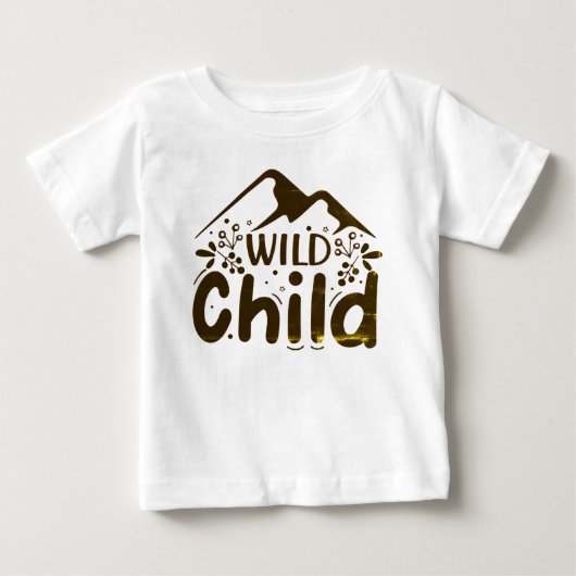 ワイルド・チャイルド ベビーTシャツ (正面)
