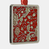 ワイルド・チューリップ・ウィリアム・モリス・パターン メタルオーナメント (右)