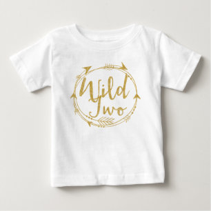ワイルド・ツー 2歳 ベビーTシャツ