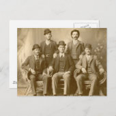 ワイルド・バンチ - バッチ・キャシディ & サンダンス・キッド ポストカード (正面/裏面)