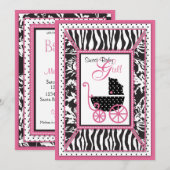 ワイルド·パッチワーク·招待状·カード 招待状 (正面/裏面)