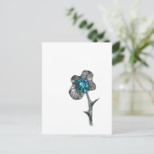 ワイルド ピース フラワー ポストカード (スタンド正面)