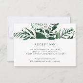 ワイルド フォレスト | グリーン ボタニカル エンクロージャー カード (正面)