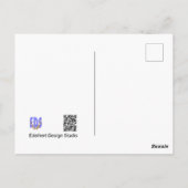 ワイルド フラワーズ ケイマン ハッピー バースデー ポストカード (裏面)