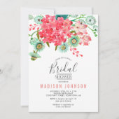 ワイルド フラワーズ | ブライダル シャワー | 招待状 (正面)