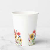 ワイルド フラワーズ ミックス＆マッチ 紙コップ (右)