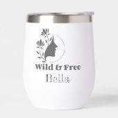 ワイルド&フリー – パーソナライズされた離婚独身の (左面)