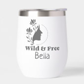 ワイルド&フリー – パーソナライズされた離婚独身の (左面)