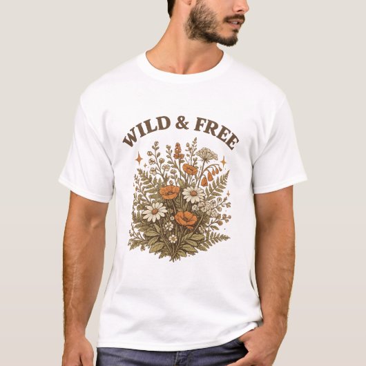 ワイルド＆フリーTシャツ Tシャツ (正面)