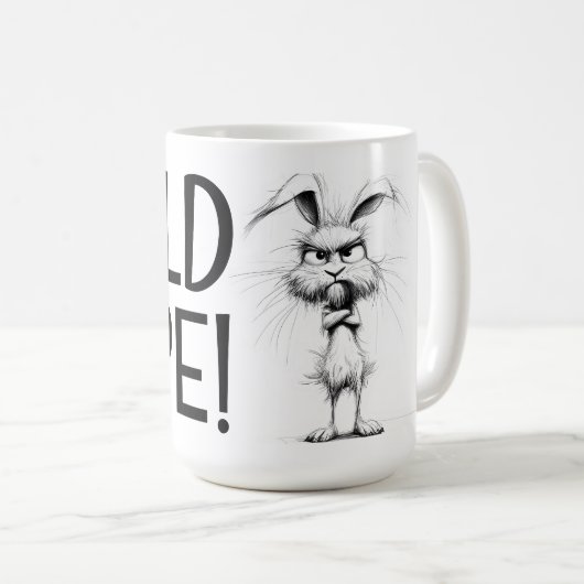 ワイルド+ヘア コーヒーマグカップ (正面右)