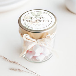 ワイルド ボタニカル ラスティック フローラル インビテーション & フェイバー ラウンドシール