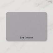 ワイルド ムーンチャイルド ムーンフェイズ 名刺 (裏面)