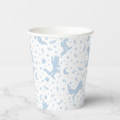 ワイルド・モノの青いフローラ 紙コップ (右)