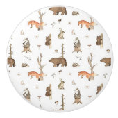 ワイルド ライフ セラミック ドア ノブ (正面)