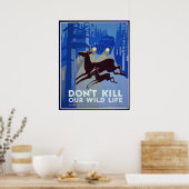 ワイルド・ライフ・ポスターを殺さない ポスター (キッチン)
