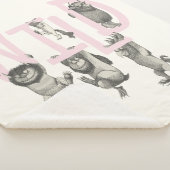 ワイルド |ワイルドモノとマックス – ピンク シェルパブランケット (3/4)