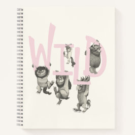 ワイルド |ワイルドモノとマックス – ピンク ノートブック