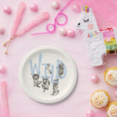 ワイルド |ワイルドモノとマックス – 青 ペーパープレート (パーティー)