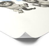 ワイルド |ワイルドモノとマックス – 青 ポスター (角)