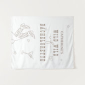 ワイルド ワイルド ワイフ ブライズメイド タペストリー サイン (正面(横))