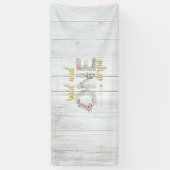 ワイルド·ワンダーフル·誕生日·ウッド·バナー 横断幕 (縦)