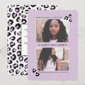 ワイルド・ワン卒業のお知らせ 招待状 (正面/裏面)