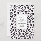 ワイルド・ワン卒業のお知らせ 招待状 (裏面)