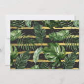 ワイルド·ワン1歳の誕生日|王様王冠 招待状 (裏面)