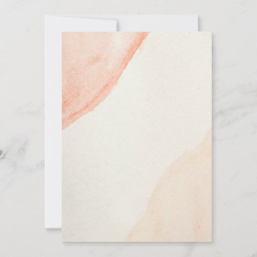 ワイルド・ワン・インビテーション 招待状 (裏面)