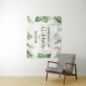 ワイルド・ワン ジャングル/サファリ 1歳誕生日パーティー 背景 タペストリー (インサイチュ)