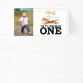 ワイルド・ワン・ジャングル・タイガー1回目の誕生日写真 横断幕 (インサイチュ)