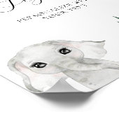 ワイルド・ワン ジャングル ベイビー シャワー オーダーメイド テキスト サイン (角)