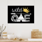ワイルド・ワン・バースデー・バックドロップ ポスター (キッチン)