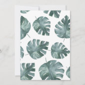 ワイルド・ワン バースデー・ボーイ ご招待 招待状 (裏面)